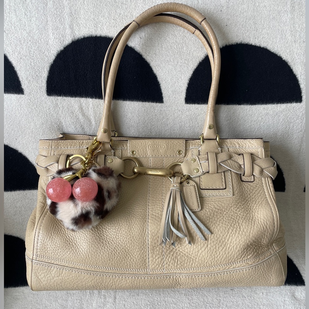 Coach Hampton Belted Satchel